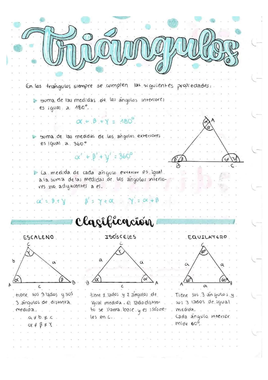 GEOMETRIA: TRIANGULOS 