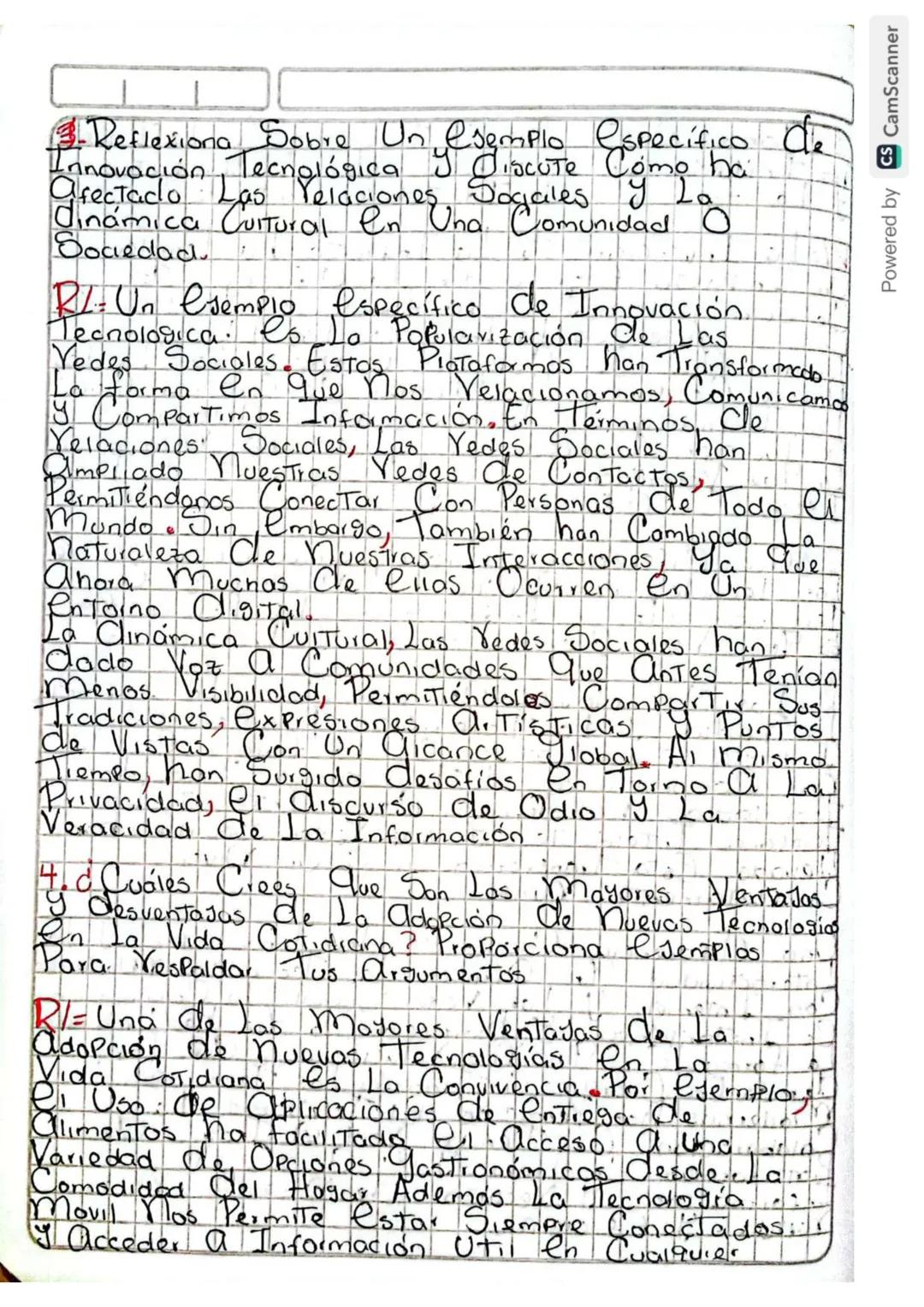 Clase: Procesos de Innovación, Investigación
desarrollo y experimentación.
PROPOSITO
Explica: Cómo La Tecnologia, ha evolucionado en...
La m