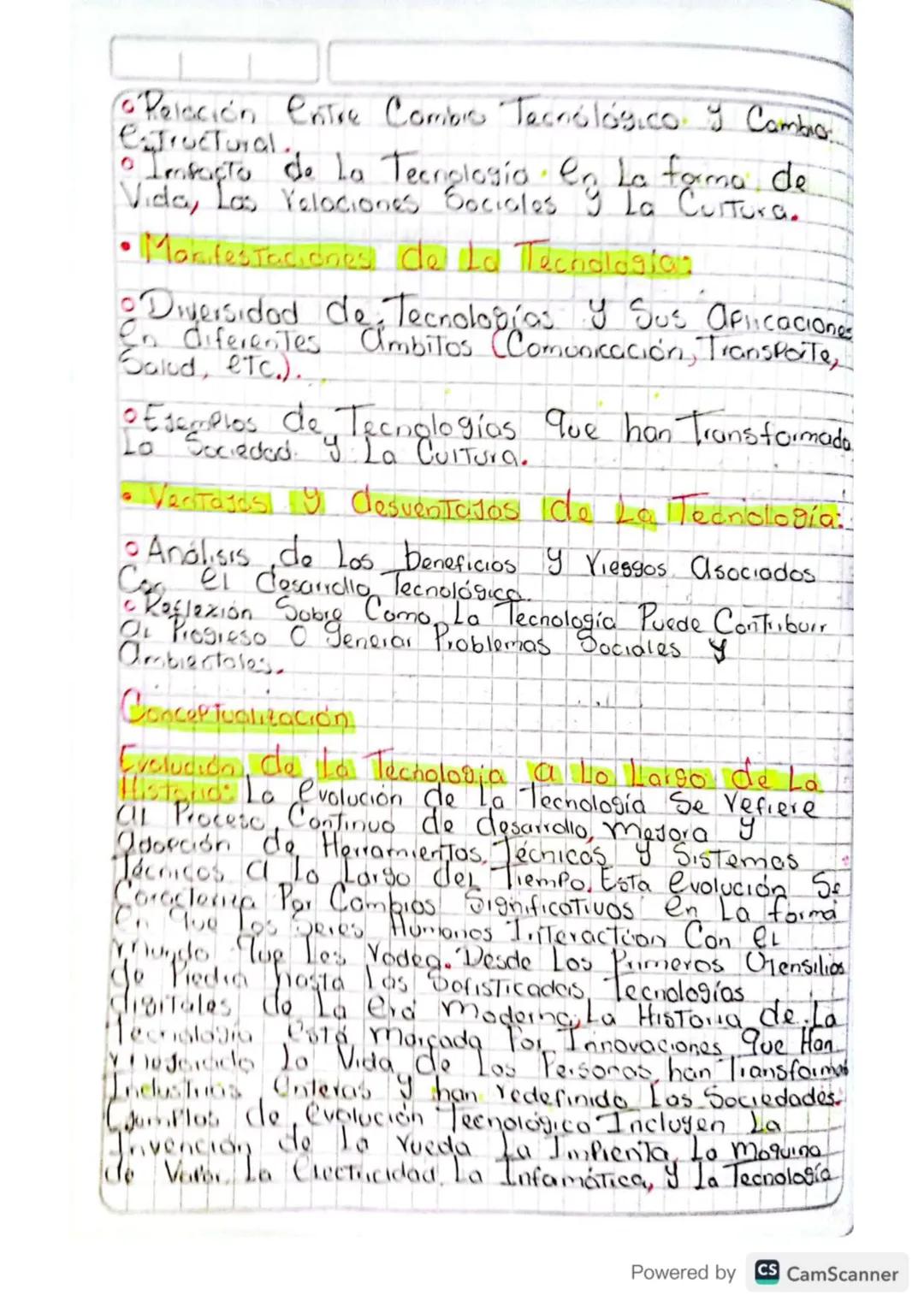 Clase: Procesos de Innovación, Investigación
desarrollo y experimentación.
PROPOSITO
Explica: Cómo La Tecnologia, ha evolucionado en...
La m