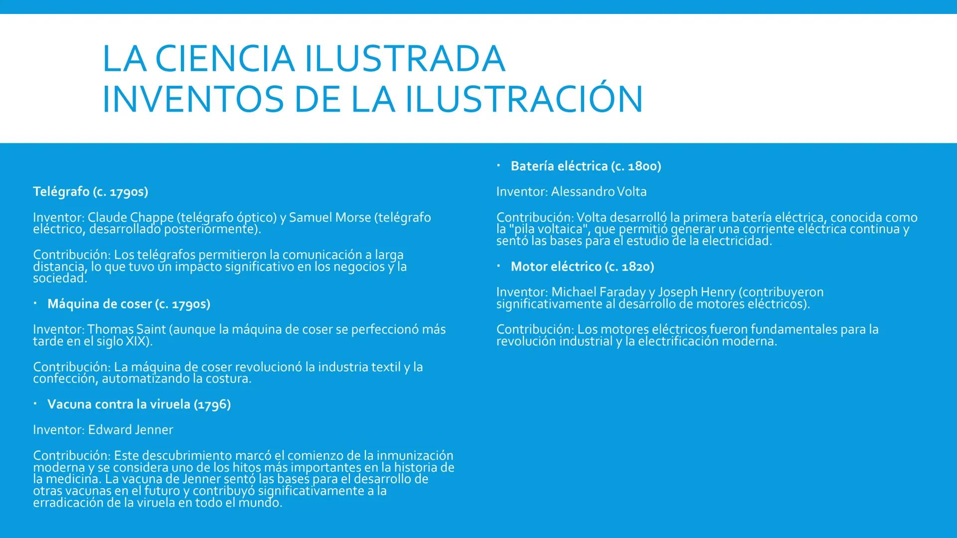 LA ILUSTRACIÓN
EUROPA DEL SIGLO XVIII EDUCACIÓN ILUSTRADA
El movimiento ilustrado impulsó los conocimientos científicos y racionales a travé