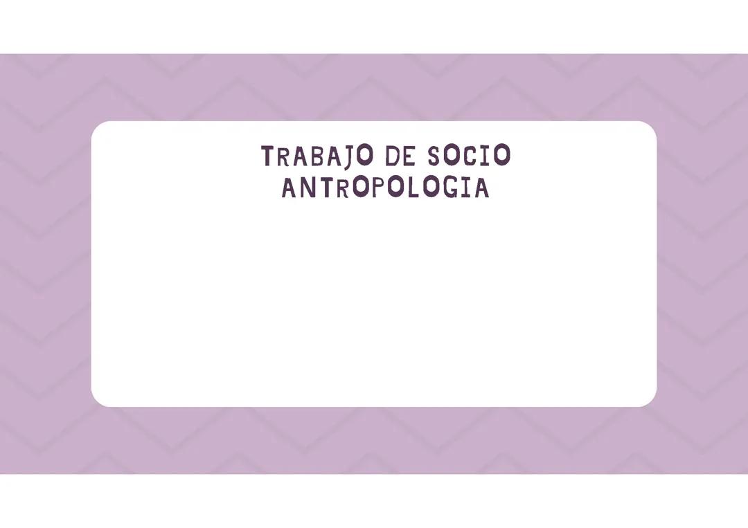 Trabajo de Socioantropología (salud mental) 