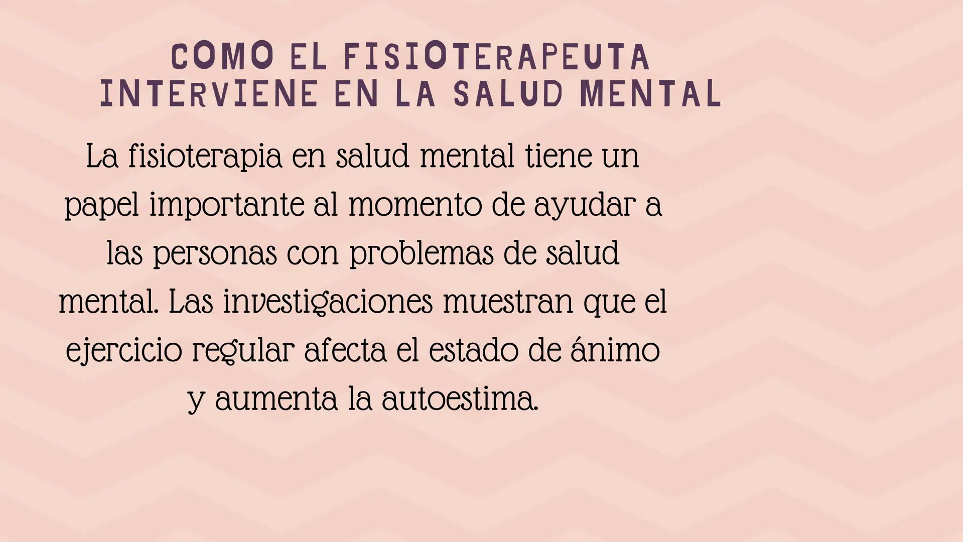 TRABAJO DE SOCIO
ANTROPOLOGIA INTRODUCCIÓN
•¿Que es la salud mental?
•¿como el fisioterapeuta
interviene en la salud mental?
•Plan de acción