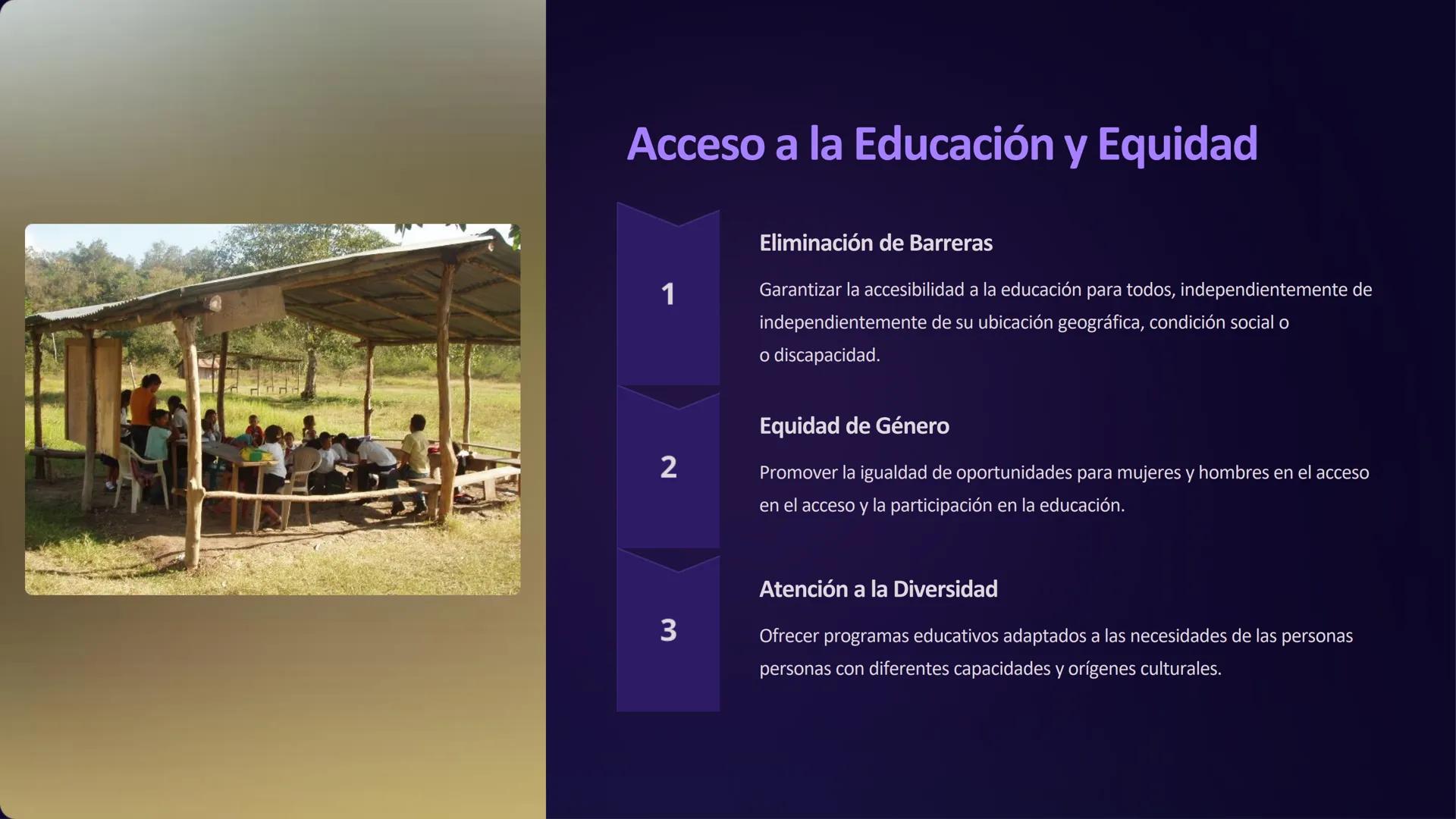 Villa
Bolivariana
Educación y
Desarrollo: Un Vínculo
Indisoluble
La educación es un motor fundamental del desarrollo
humano, impulsando el p