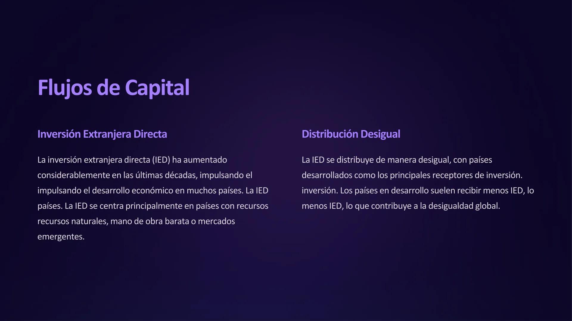 Geografía de la
Globalización
La globalización es un proceso complejo que ha transformado la geografía
geografía mundial, conectando lugares