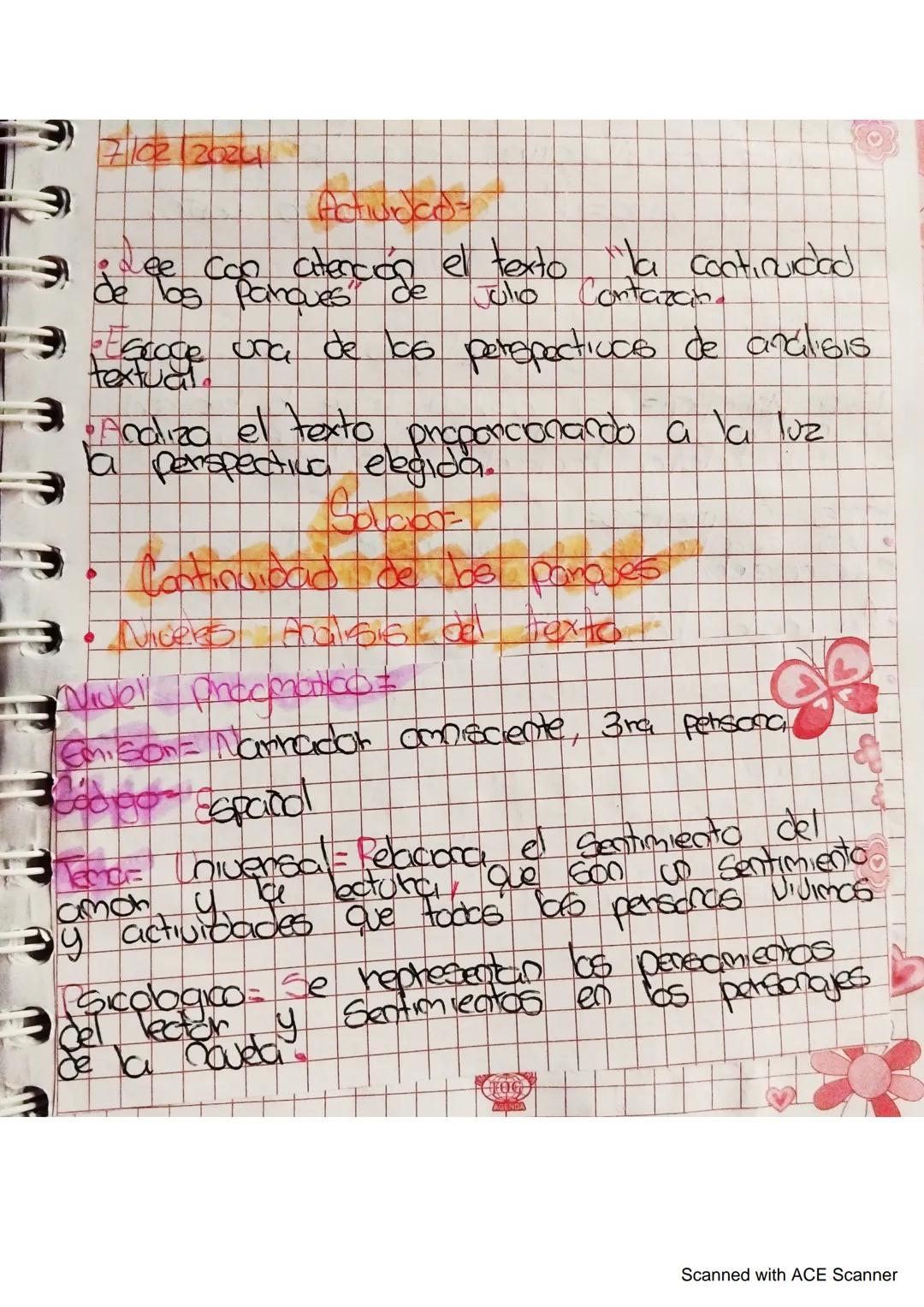7102/2024
Actividad
Lee can citencof
de los panques
el texto la continuidad
Julio Contazan.
- scage una de las perspectivas de análisis
text