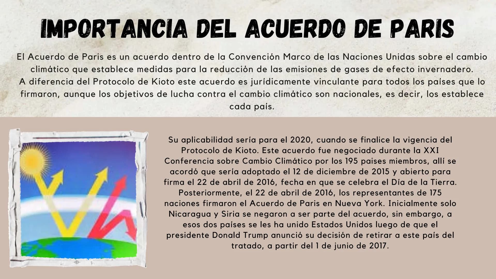 RELACION ENTRE
GLOBALIZACION Y
MEDIO AMBIENTE La globalización ha generado efectos
como el calentamiento global el
deterioro de la capa de o