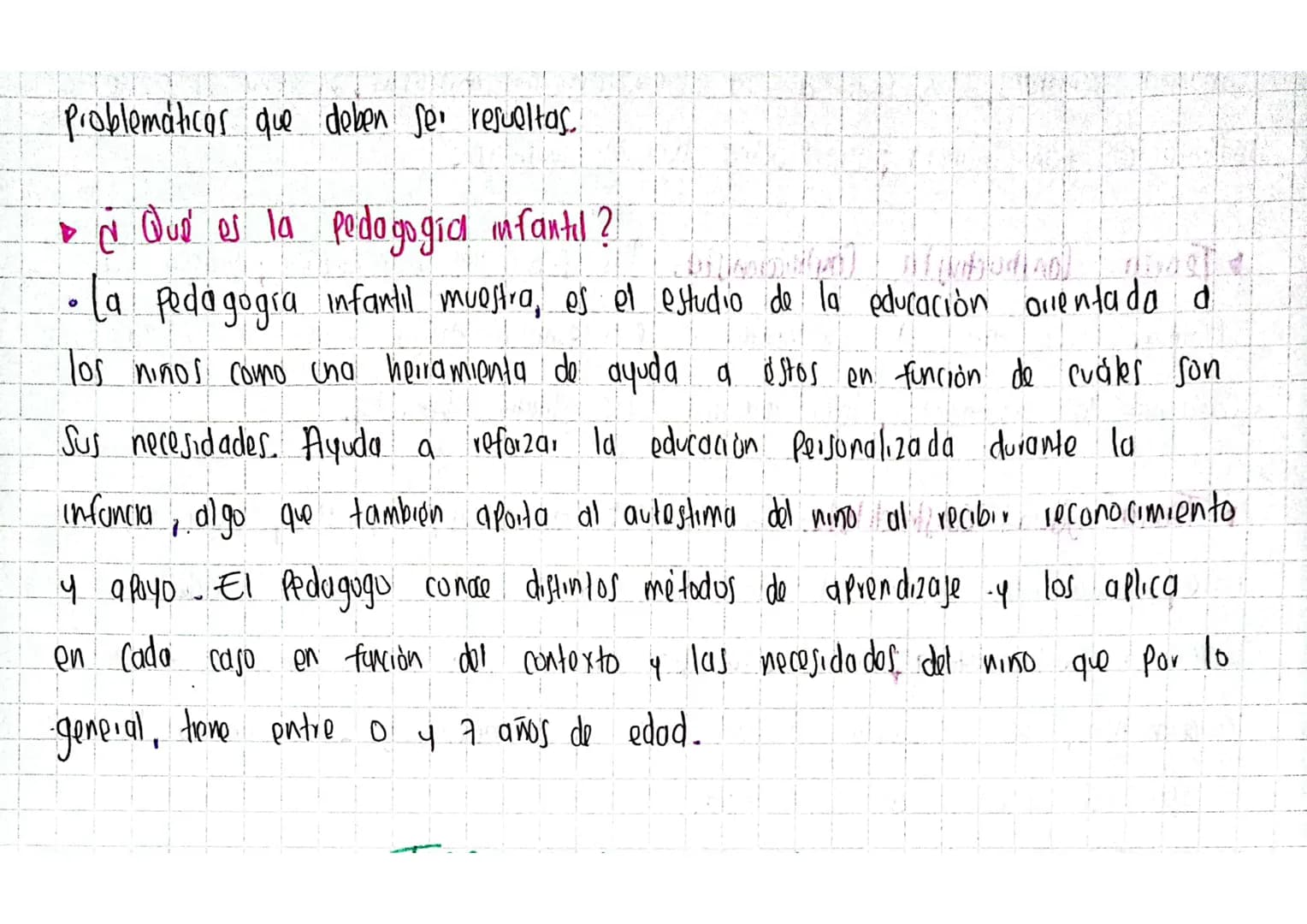 ¿Qué es la Pedagogia?
• Es la ciencia encargada del estudio de la educación como fenómeno
Social. Se divide en "Paidos" (niño) 4 "gugia" (co