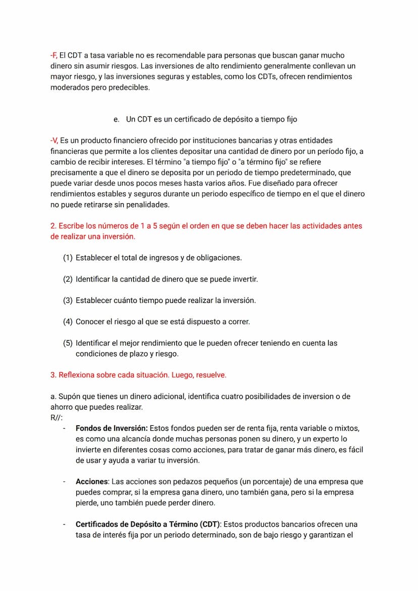 Matemáticas
Financiera
30/05/2024 1.a: ¿Qué características tiene una cuenta de ahorros?
Guardar el dinero de forma segura en el banco.
Gene