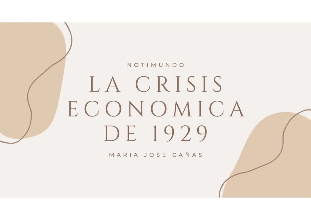 Crisis del 29