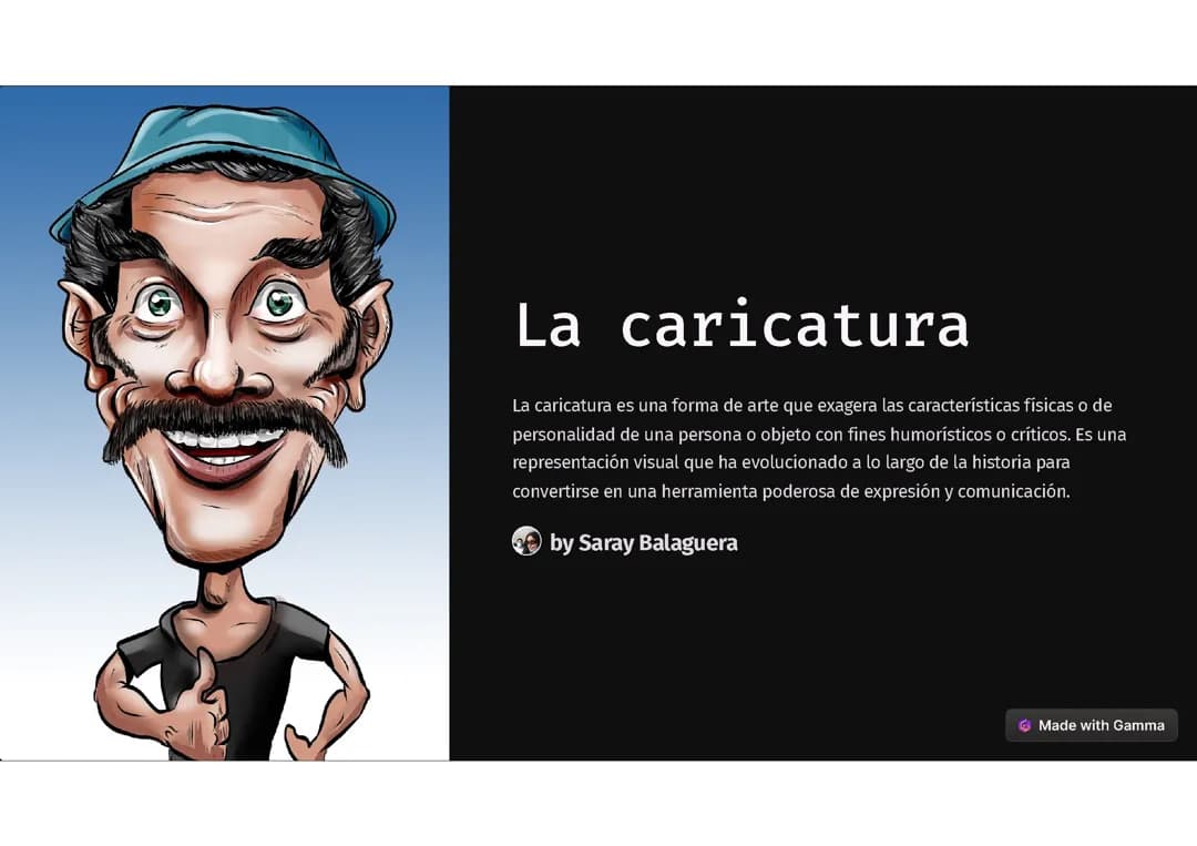 La caricatura 