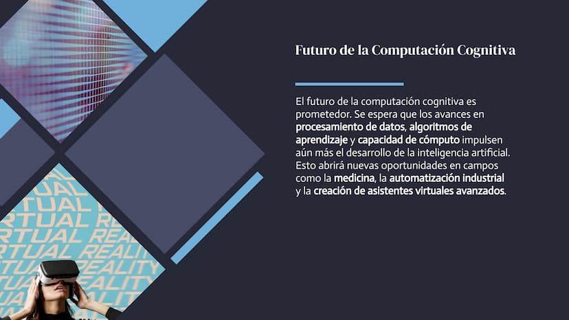 La Revolución de la
Computación
Cognitiva: Explorando
los Avances
en
Inteligencia Artificial Introducción
La computación cognitiva es una ra