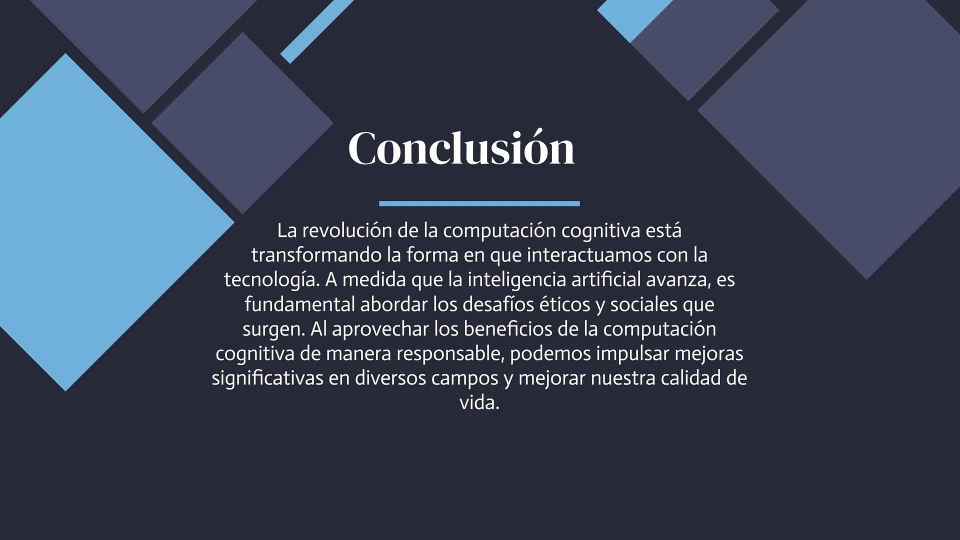 La Revolución de la
Computación
Cognitiva: Explorando
los Avances
en
Inteligencia Artificial Introducción
La computación cognitiva es una ra