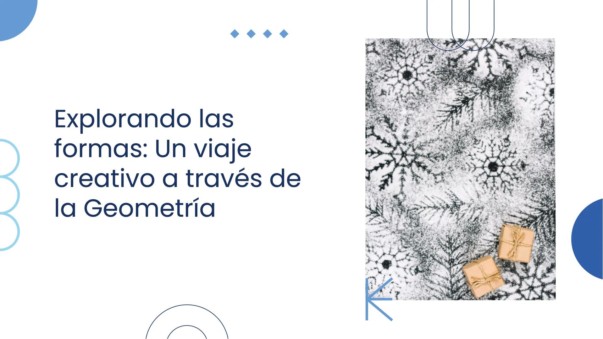 Explorando las
formas: Un viaje
creativo a través de
la Geometría # Bienvenidos al viaje

¡Prepárense para explorar las maravillas de la
geo