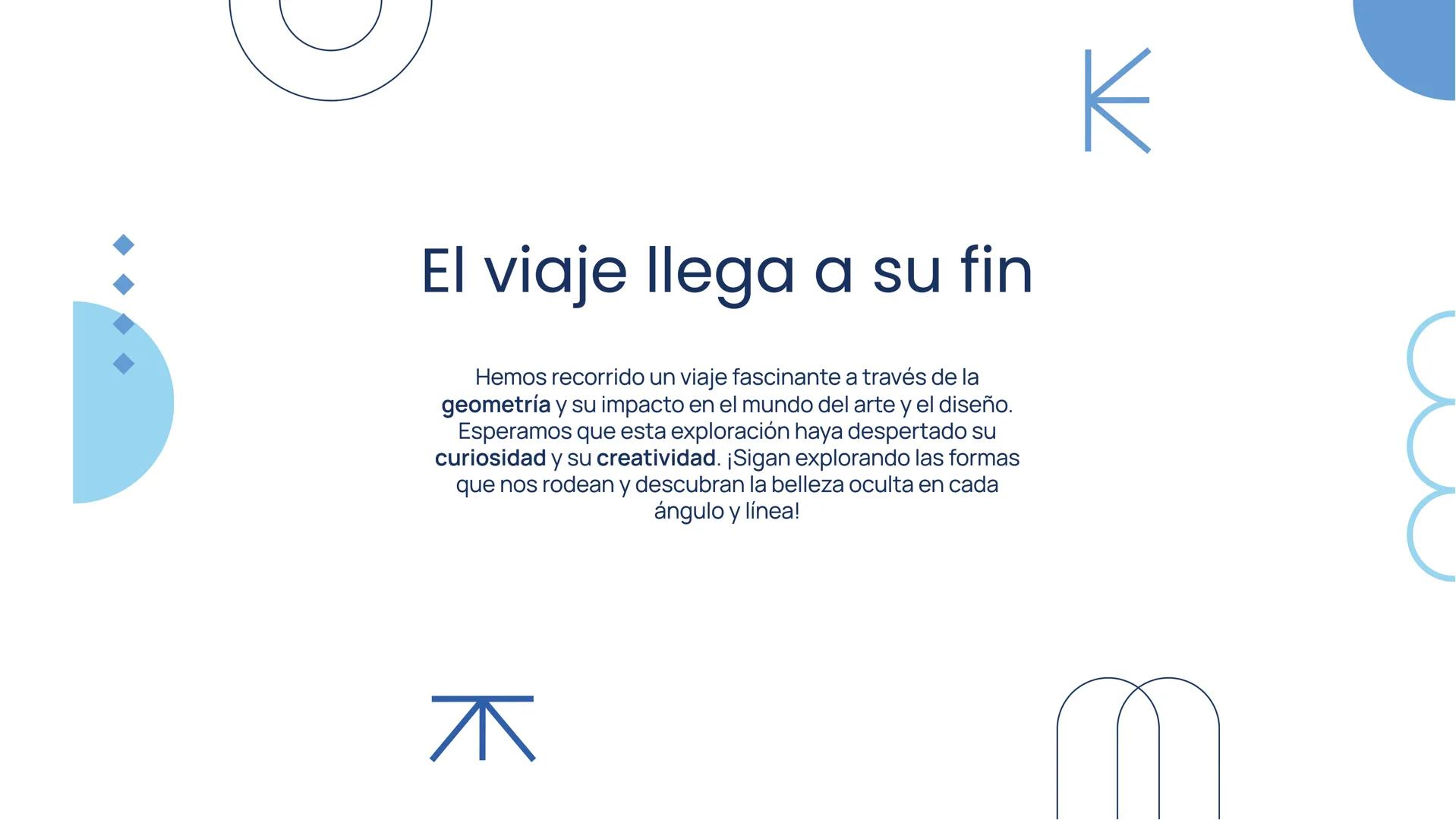 Explorando las
formas: Un viaje
creativo a través de
la Geometría # Bienvenidos al viaje

¡Prepárense para explorar las maravillas de la
geo