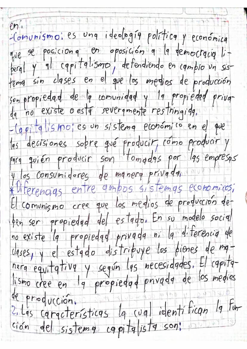 Actividad
1. ¿Qué es un sistema economico, cuales han
surgido en el ultimo siglo y en qué
rencion?
qué se dife
2. Caracteristicas que identi