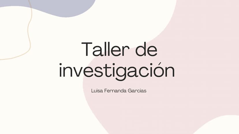 Taller de
investigación
Luisa Fernanda Garcias ¿Qué es lenguaje de
programación?
es un lenguaje que los
programadores utilizan para
comunica