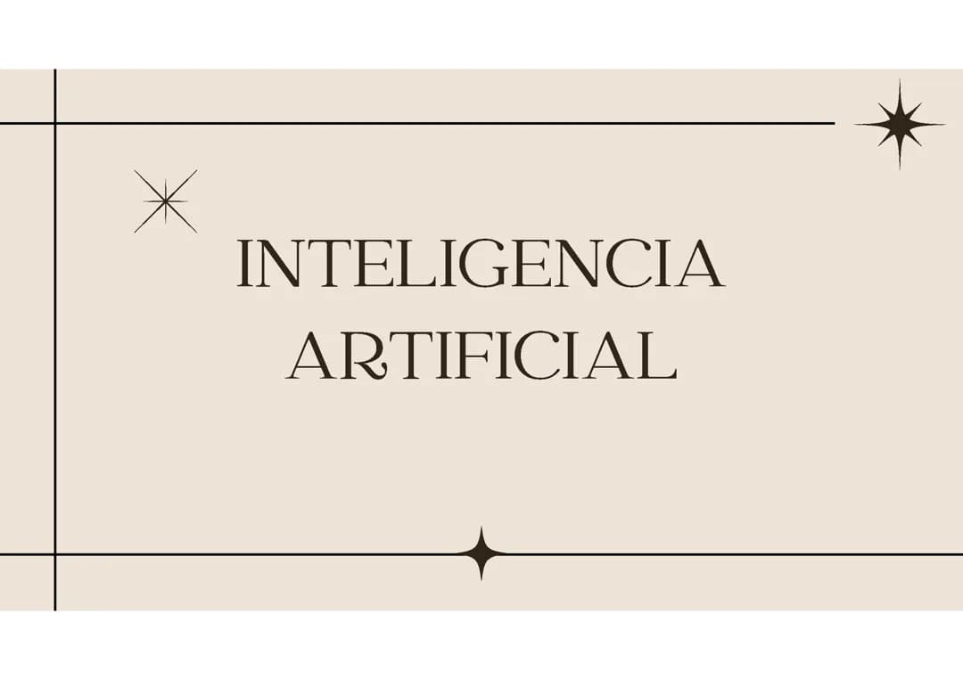 Inteligencia artificial