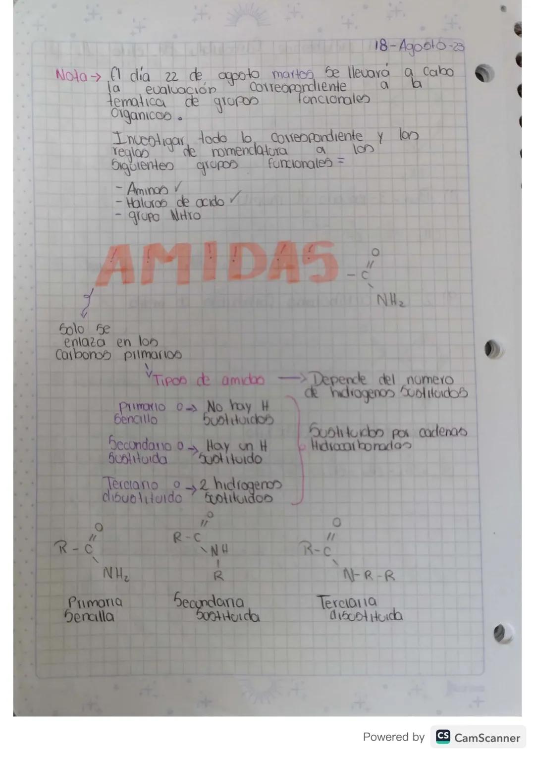 Compuestos Organicos Gropos
Funcionales
Hidrocarburos SustHoidos
10 Jolio 23
Oxigenados Nitrogenado
Halogenados
Acidoo
Aminas
Haluros
Alcoho
