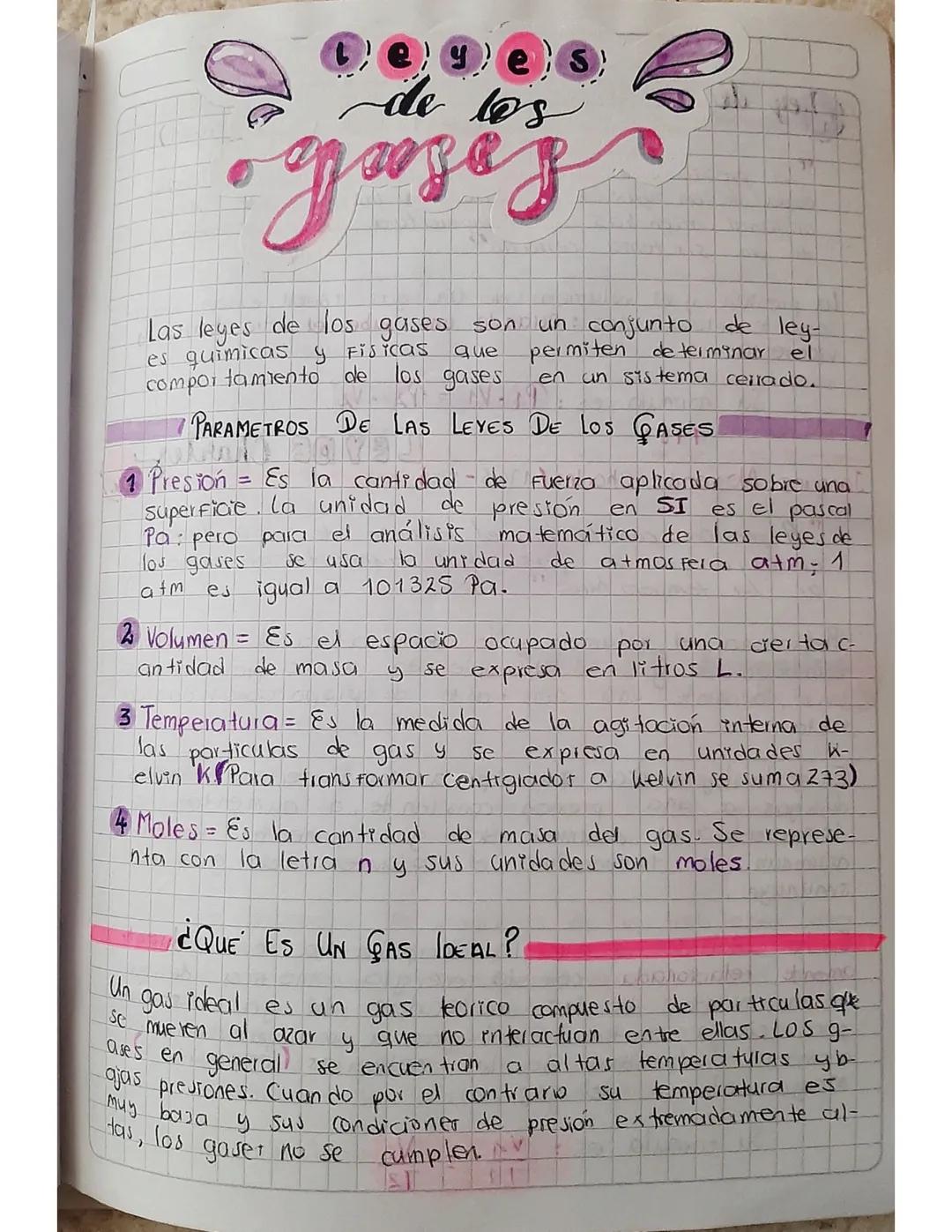 yes)
de los
gaze's
Las leyes de los gases son un conjunto
es quimicas y Fisicas
que
de ley-
el
permiten determinar
comportamiento de los gas