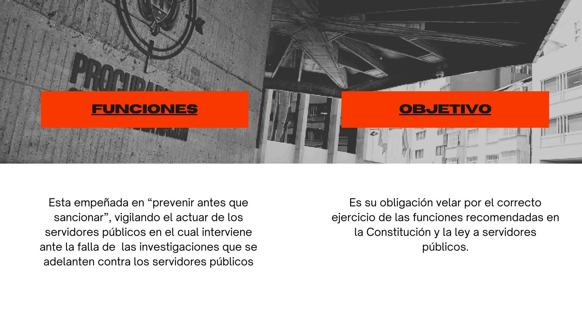 # PROCURADURÍA
## GENERAL # HISTORIA

Aparece por primera vez en la historia
Constitucional del país en el Reglamento
Provisional el 25 de f