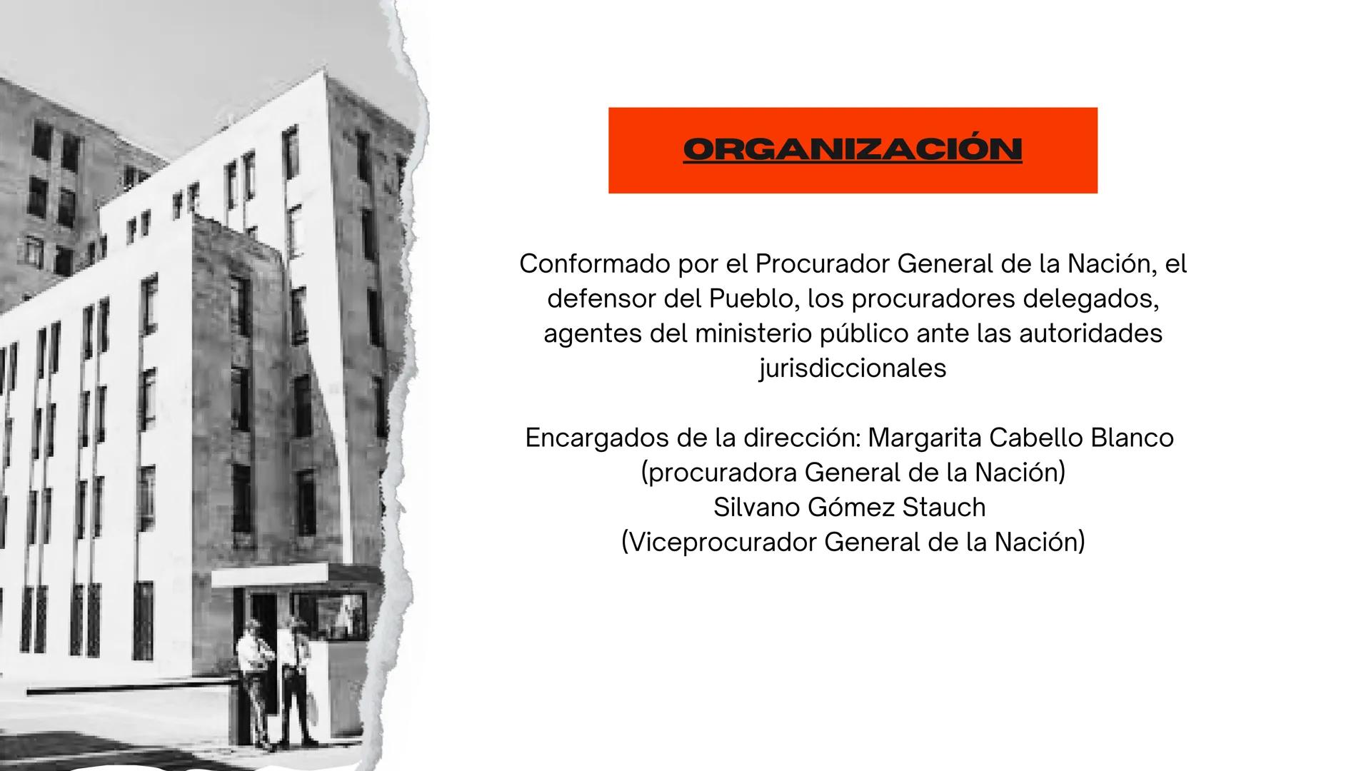 # PROCURADURÍA
## GENERAL # HISTORIA

Aparece por primera vez en la historia
Constitucional del país en el Reglamento
Provisional el 25 de f