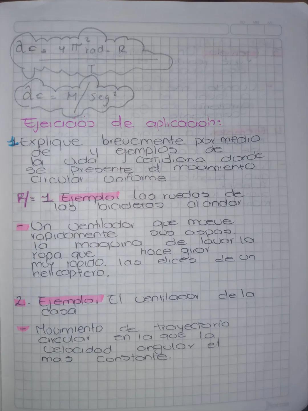 1. Es el
Cueipo
dedor
que
de
Con
on
radio
de
On
Cuerpo
describe,
ona
La
Velocidad
Corrección
Movimiento Circular
08-02-2024
Uniforme.
que de