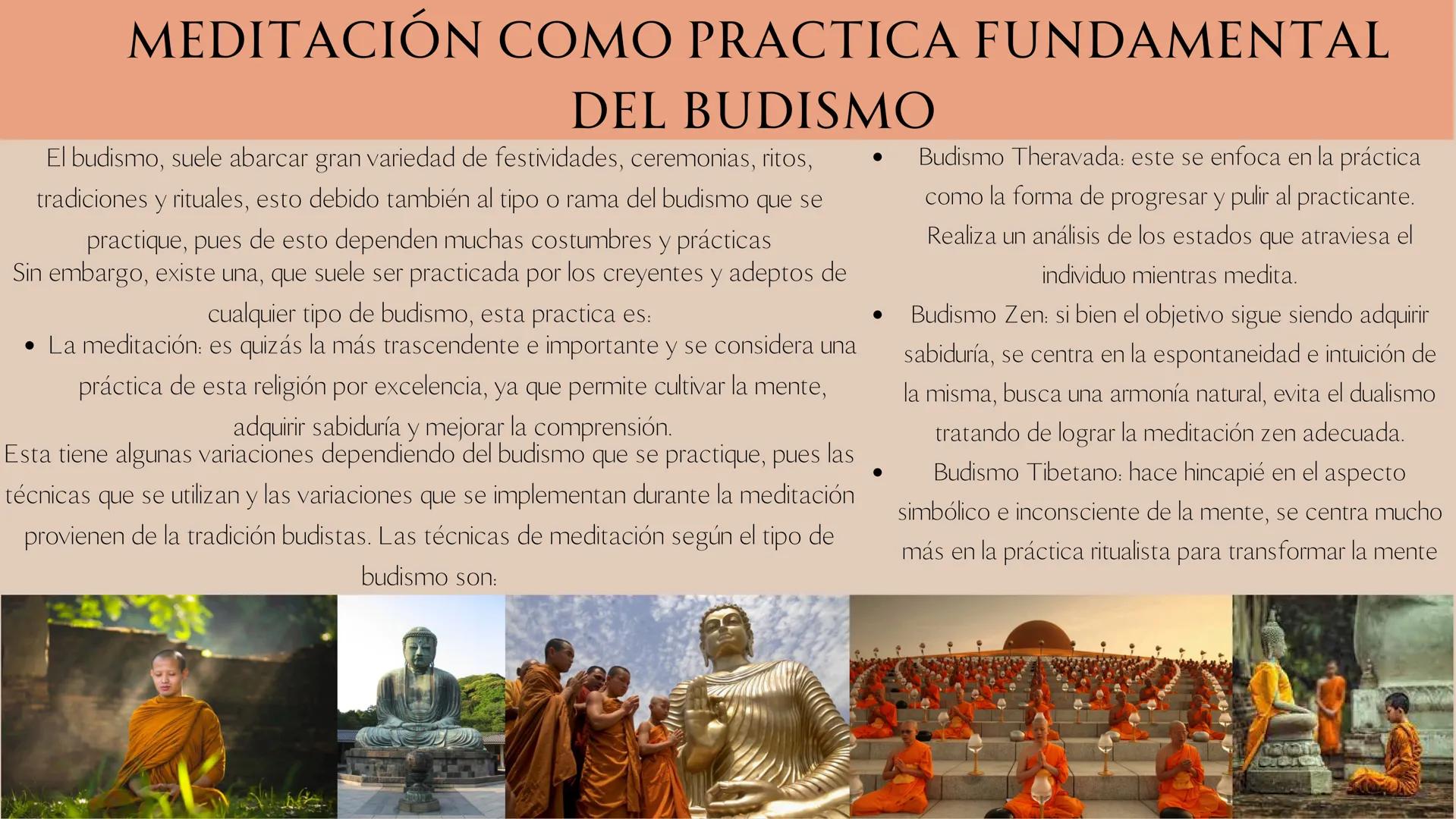 SÍMBOLOS
Rueda del dharma
Es el símbolo mas popular de esta religión y existen
varias interpretaciones sobre su significado. Se cree
que era