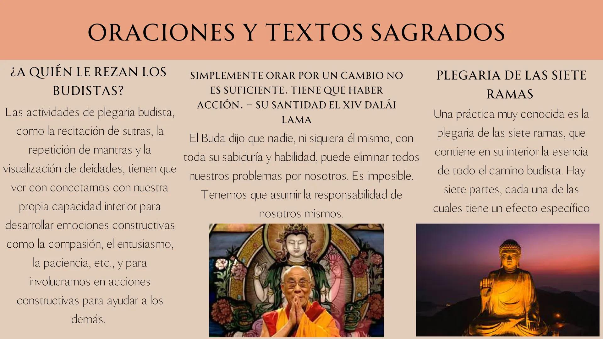 SÍMBOLOS
Rueda del dharma
Es el símbolo mas popular de esta religión y existen
varias interpretaciones sobre su significado. Se cree
que era