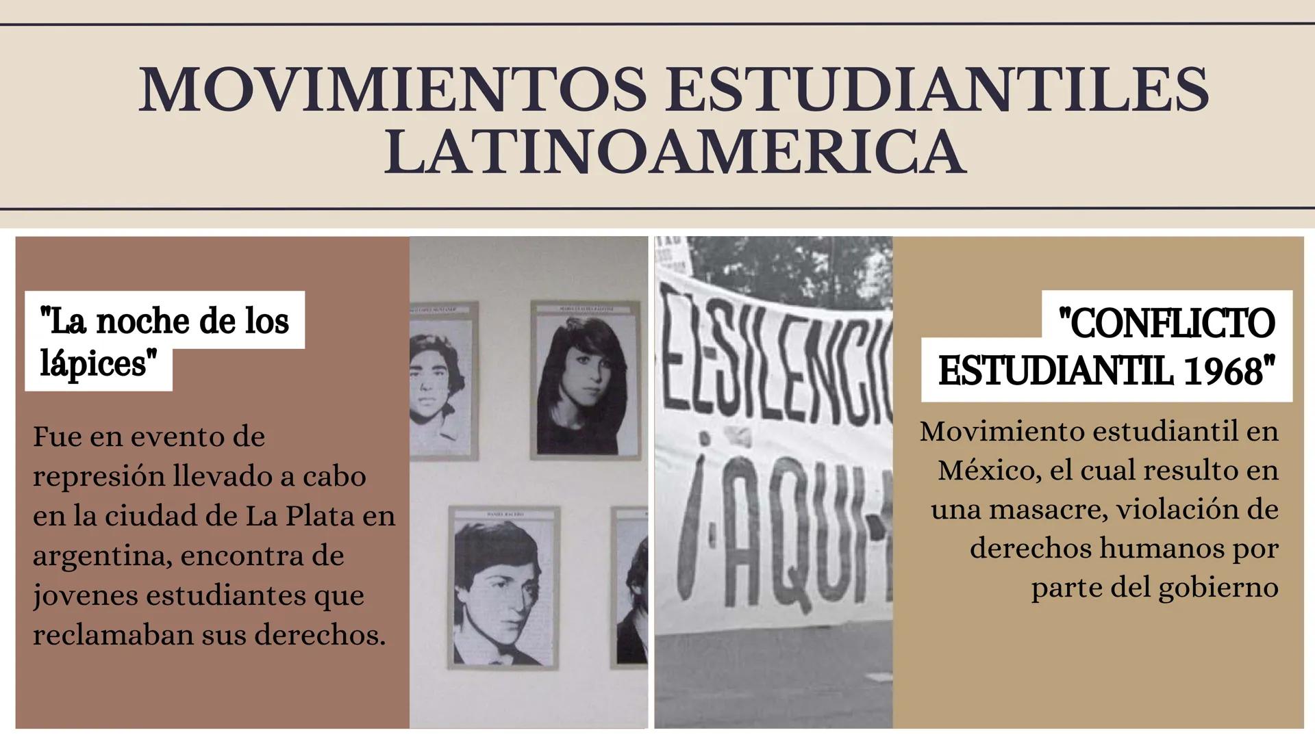 ¿QUÉ ES UN
MOVIENTO
ESTUDIANTIL?
Un movimiento estudiantil es aquel
donde estudiantes se organizan para
luchar por un objetivo común. Donde
