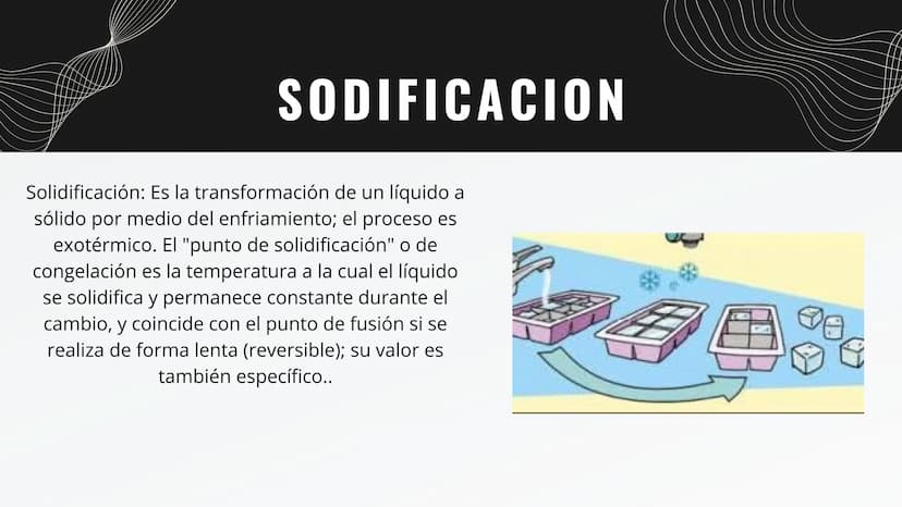 CAMBIO DE
ESTADO
ANA GÓMEZ
NICOLAS LEÓN
ANDRES RODRÍGUEZ
-- ¿QUÉ ES ?
Sólido
Es la evolución de la materia
entre varios estados de
agregació