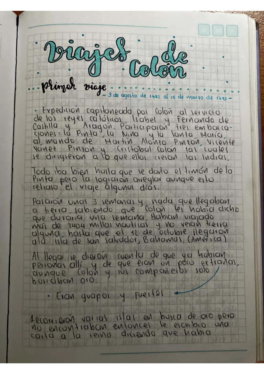 Los viajes de Colón