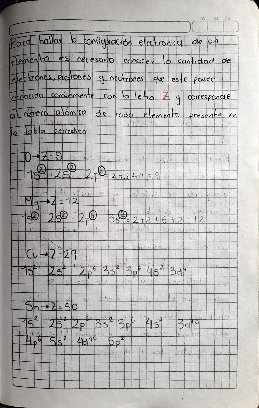 Configuración lo Distribución Electrónica.
La configuración o distribución electrónica de un
elemento químico corresponde a la representació