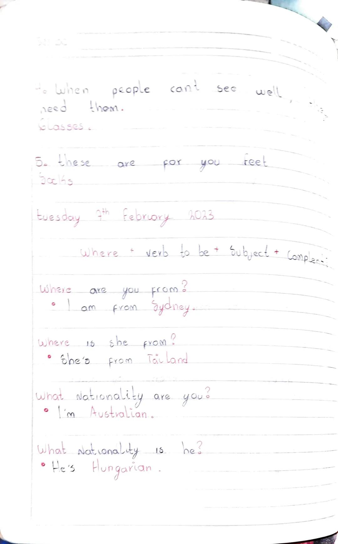 Scribe

Subject verb to be.

I --------> am

you -------->
She
he --------> is Was

they -------->
We --------> ave Were

you -------->
it -