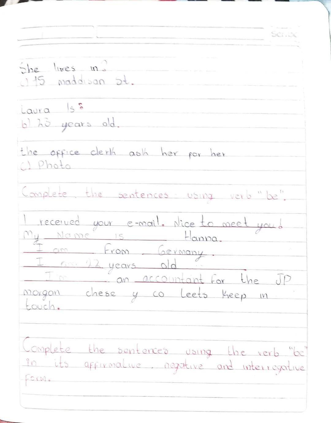 Scribe

Subject verb to be.

I --------> am

you -------->
She
he --------> is Was

they -------->
We --------> ave Were

you -------->
it -