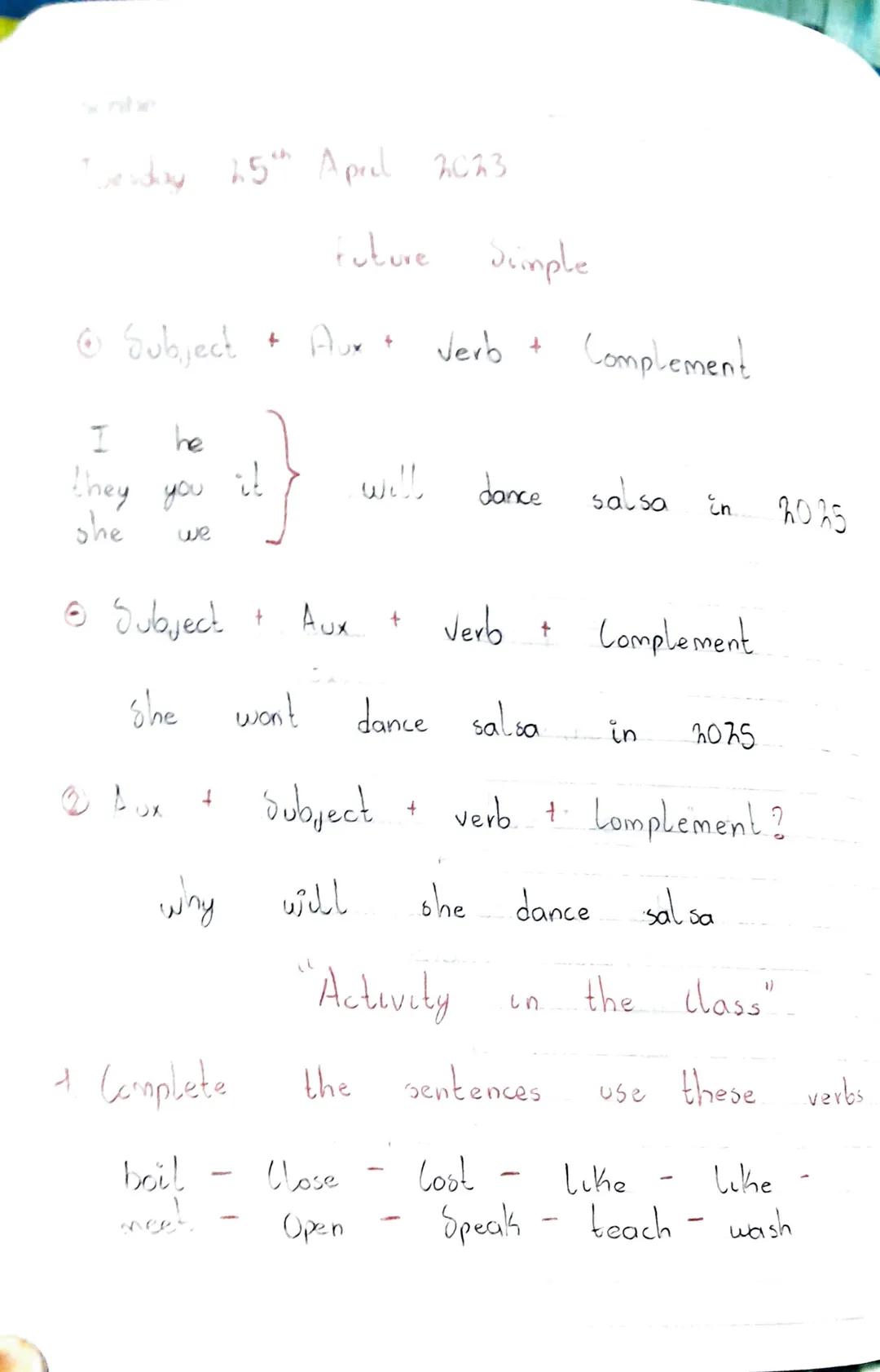 Scribe

Subject verb to be.

I --------> am

you -------->
She
he --------> is Was

they -------->
We --------> ave Were

you -------->
it -