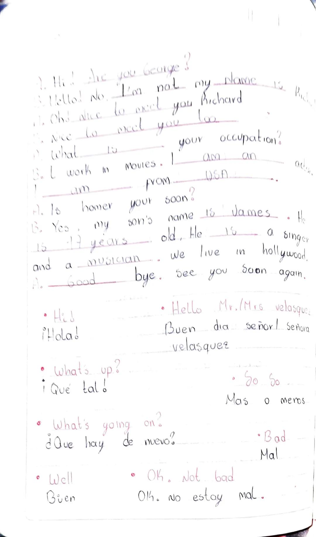 Scribe

Subject verb to be.

I --------> am

you -------->
She
he --------> is Was

they -------->
We --------> ave Were

you -------->
it -