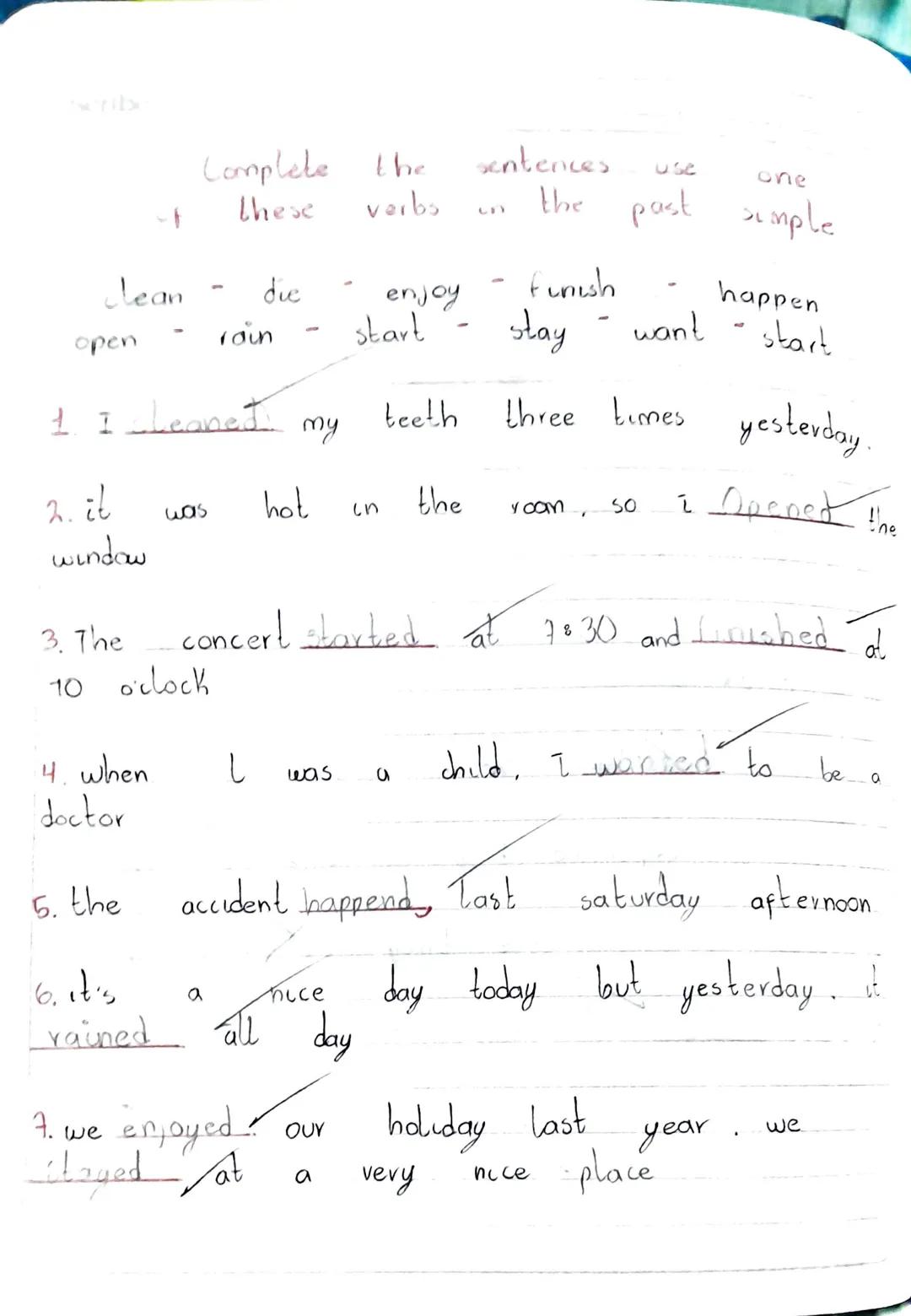 Scribe

Subject verb to be.

I --------> am

you -------->
She
he --------> is Was

they -------->
We --------> ave Were

you -------->
it -