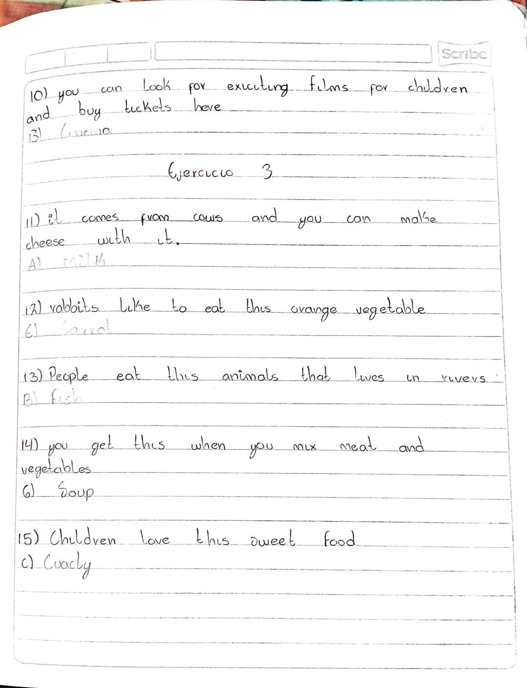 Scribe

Subject verb to be.

I --------> am

you -------->
She
he --------> is Was

they -------->
We --------> ave Were

you -------->
it -