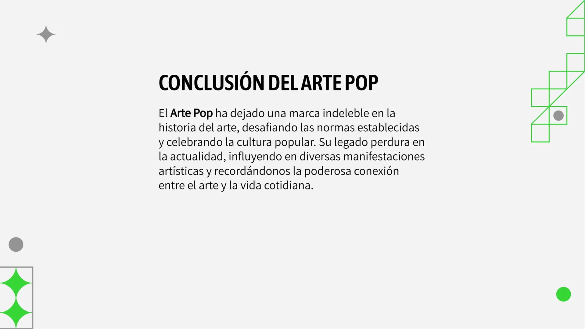 DC
El Colorido Mundo del Arte
Pop: Historia y Explicación Introducción al Arte Pop
El Arte Pop es un movimiento artístico que surge en la
dé