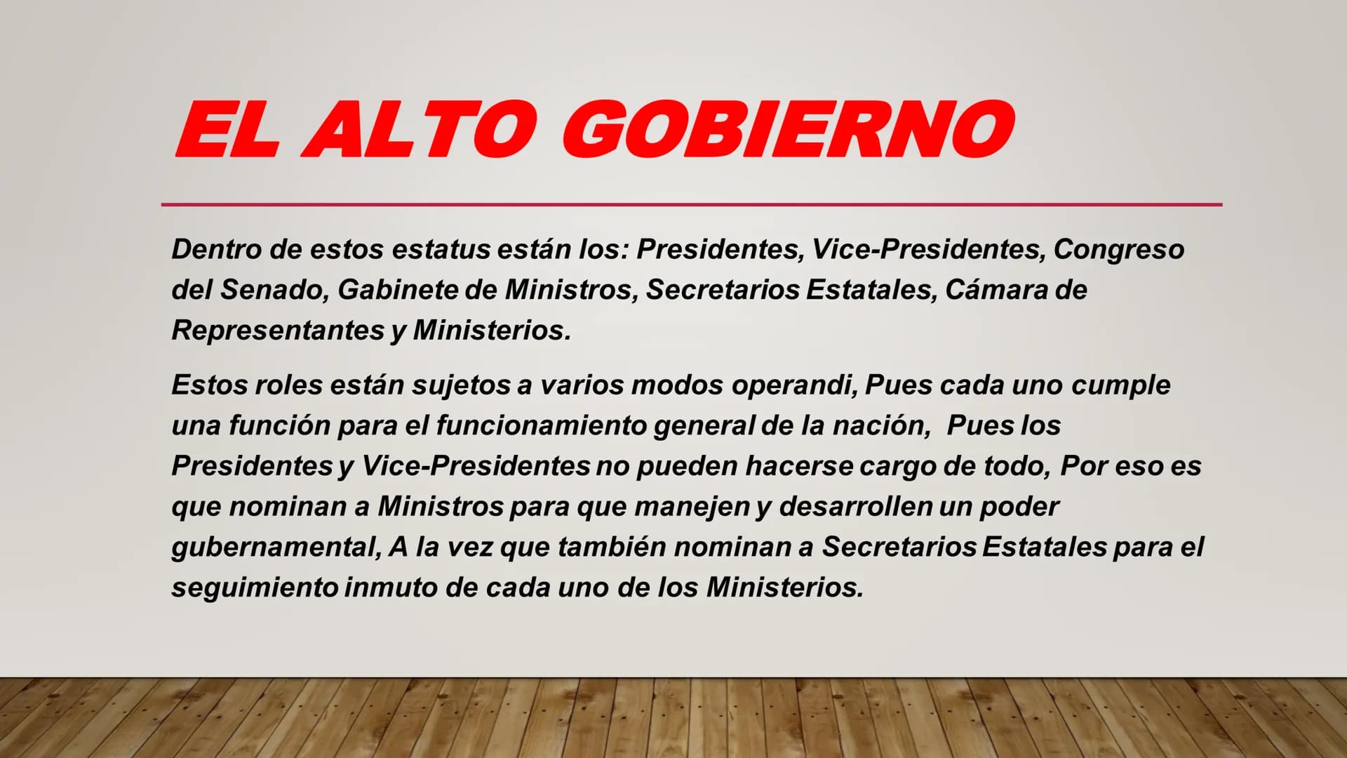 EL E
EL GOBIERNO
COLOMBIANO
UNA PRESENTACIÓN HECHA CON EL FIN DE EXPLICAR EL FUNCIONAMIENTO
DEL GOBIERNO Y LOS ESTATUTOS ESTATALES. CONCEPTO