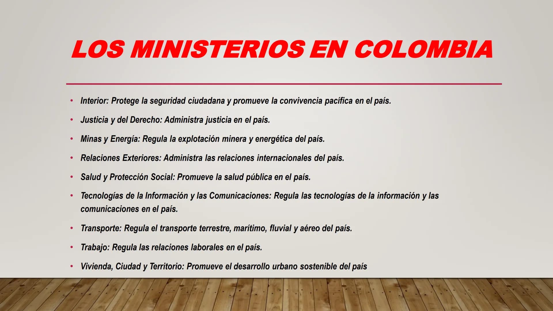 EL E
EL GOBIERNO
COLOMBIANO
UNA PRESENTACIÓN HECHA CON EL FIN DE EXPLICAR EL FUNCIONAMIENTO
DEL GOBIERNO Y LOS ESTATUTOS ESTATALES. CONCEPTO