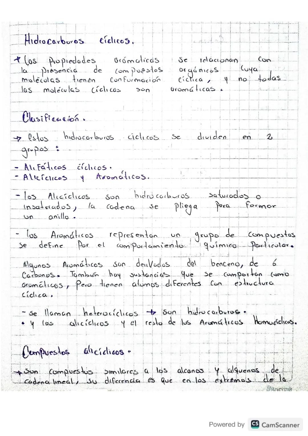 Hidrocarburos cíclicos.
Los Propiedades
la presencia
moléculas tienen
Oromaticas
1. Se
relacionan
Con
de
Compuestos
orgánicos
Cuya
Conformac