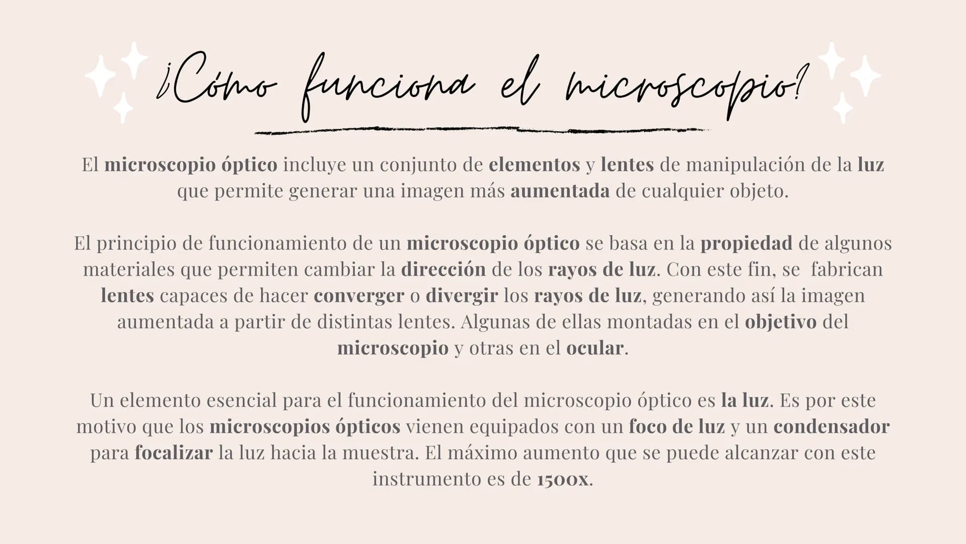 REFLEXION Y REFRACCION DE LA LUZ
Ее піспонсорів
Por Mariana Mejía 1/1/1
3 Que es el microscopio
Etimológicamente hablando la palabra microsc