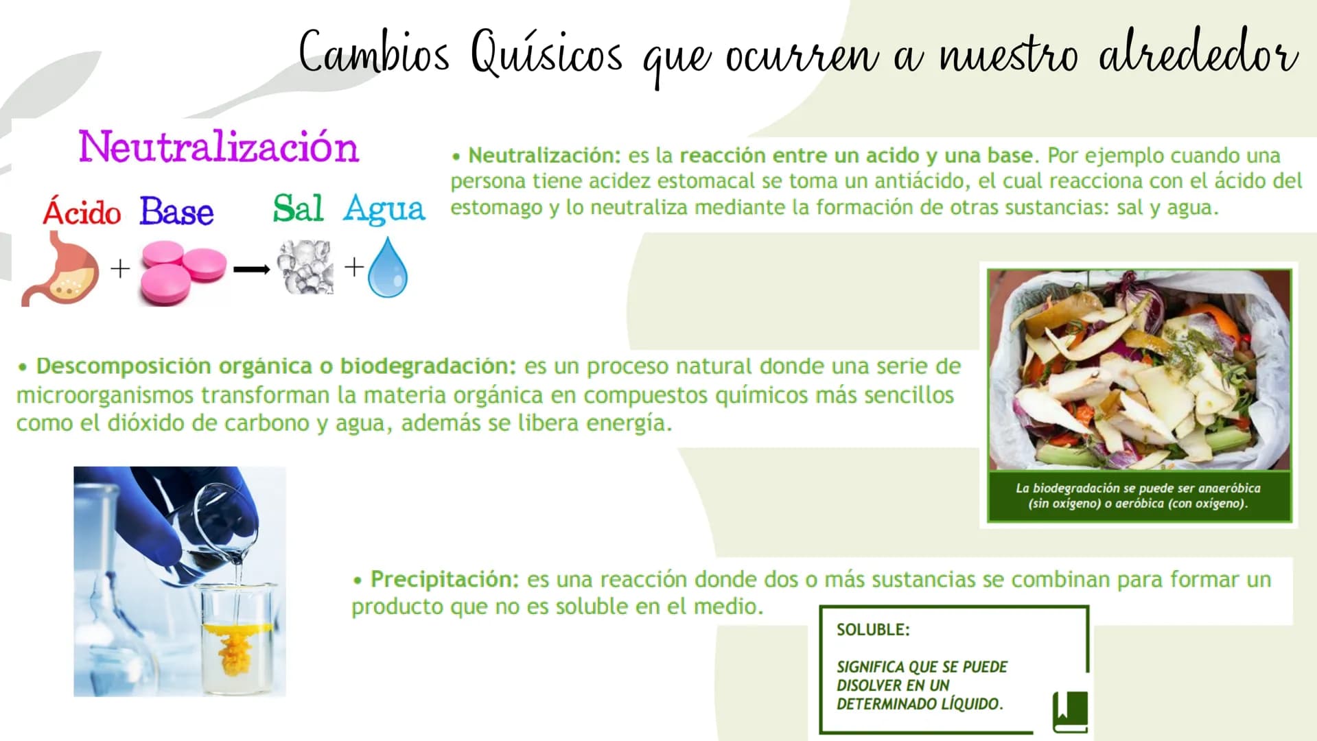 Cambios físicos y
químicos
TRANSFORMACIONES DE
LA MATERIA
UCIÓN EDUCATIVA DIST
CAMILO TORRES
GAIRA
PAZ
TRABAJO Preparando
mi aprendizaje
PRE