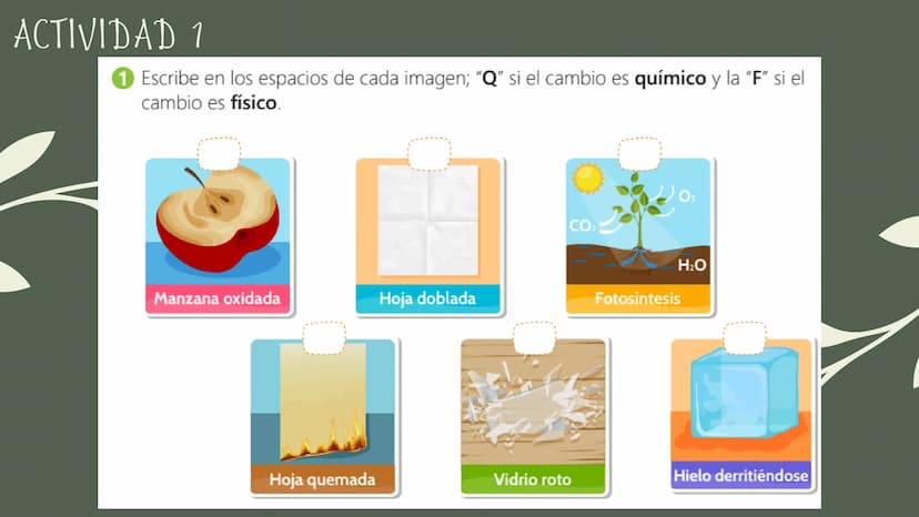 Cambios físicos y
químicos
TRANSFORMACIONES DE
LA MATERIA
UCIÓN EDUCATIVA DIST
CAMILO TORRES
GAIRA
PAZ
TRABAJO Preparando
mi aprendizaje
PRE