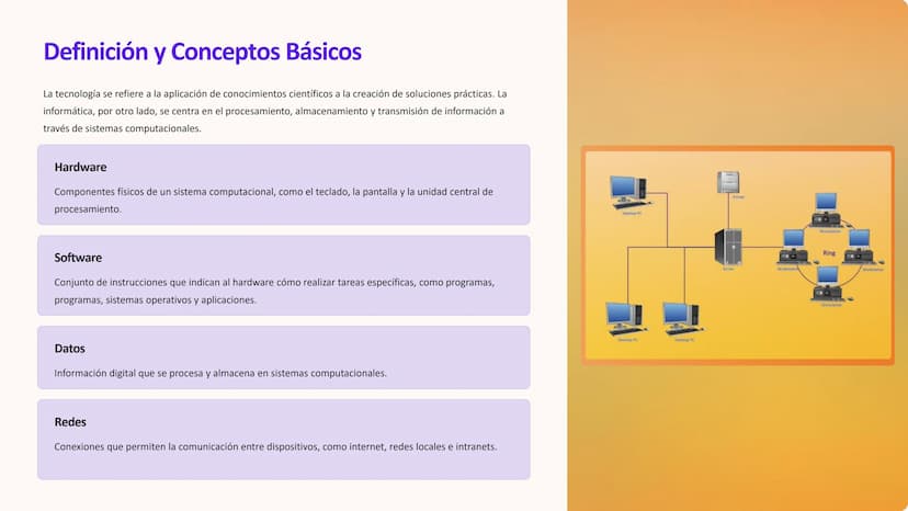 la Tecnología y la
Informática
ack
La tecnología y la informática han transformado nuestro mundo, desde
la forma en que nos comunicamos hast