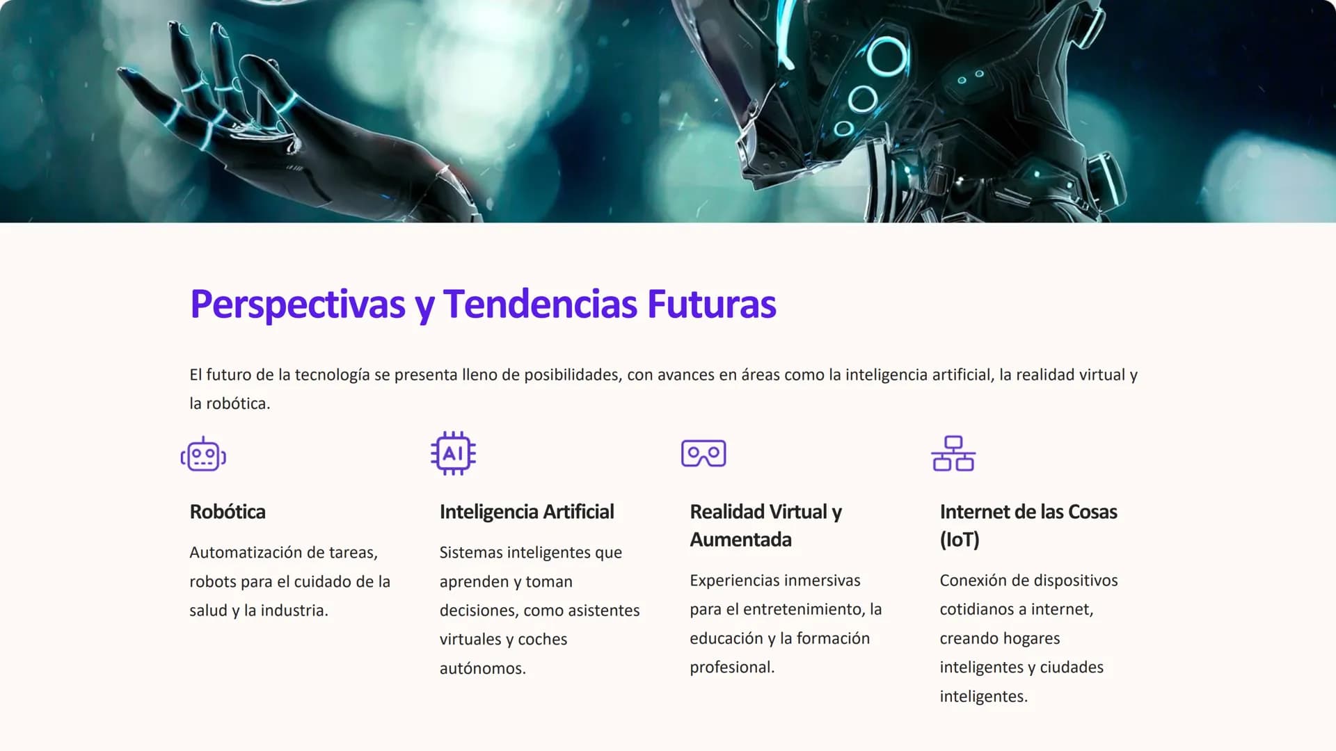 la Tecnología y la
Informática
ack
La tecnología y la informática han transformado nuestro mundo, desde
la forma en que nos comunicamos hast