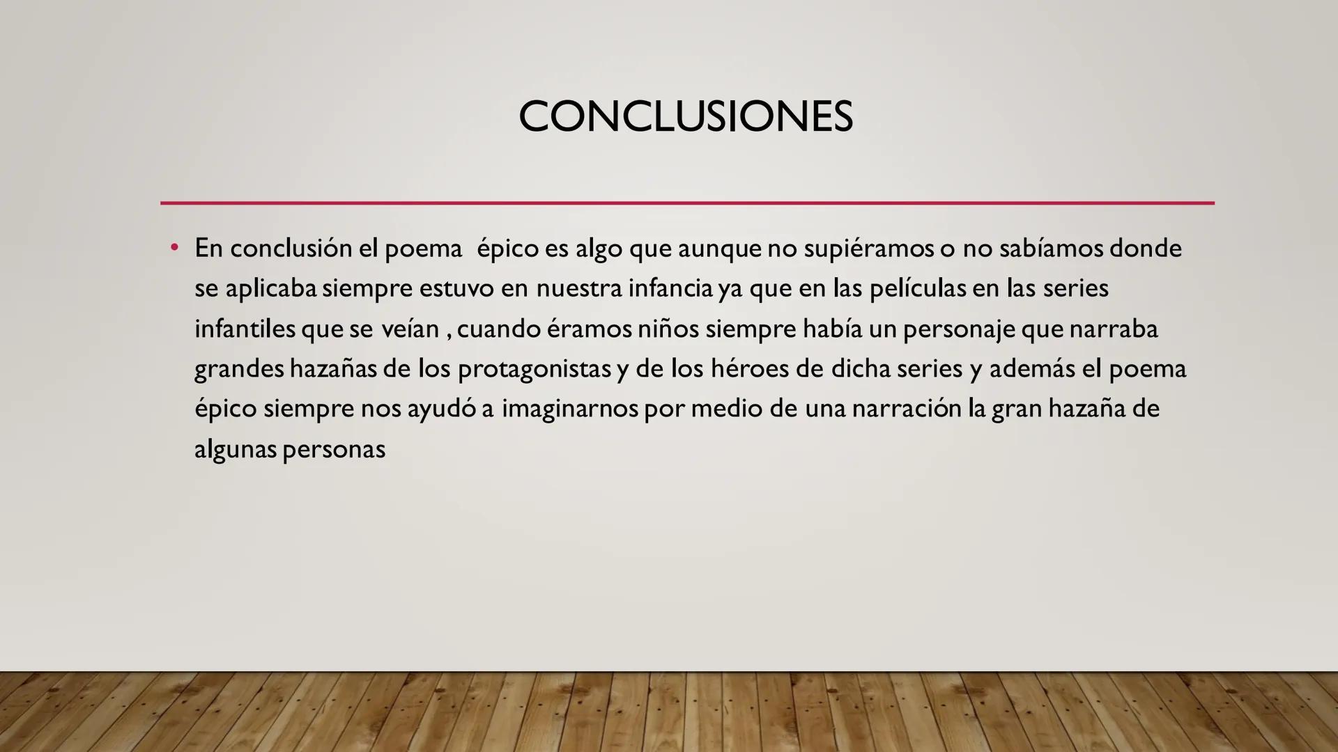 ¿QUE ES EL POEMA ÉPICO?
•
El poema épico es un subgénero narrativo que consiste en un relato extenso que en
general trata sobre grandes haza