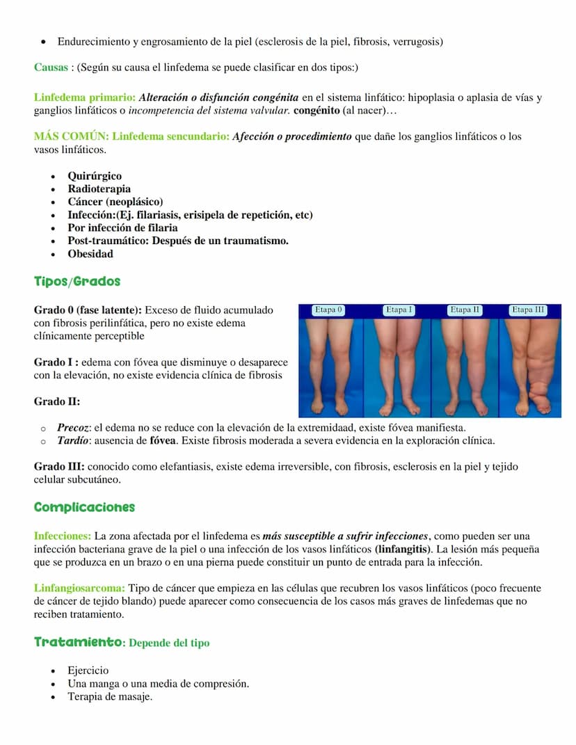SISTEMA LINFÁTICO
• Definición
El sistema linfático es una red de conductos y órganos por todo el cuerpo. Esta red transporta, entre
los tej