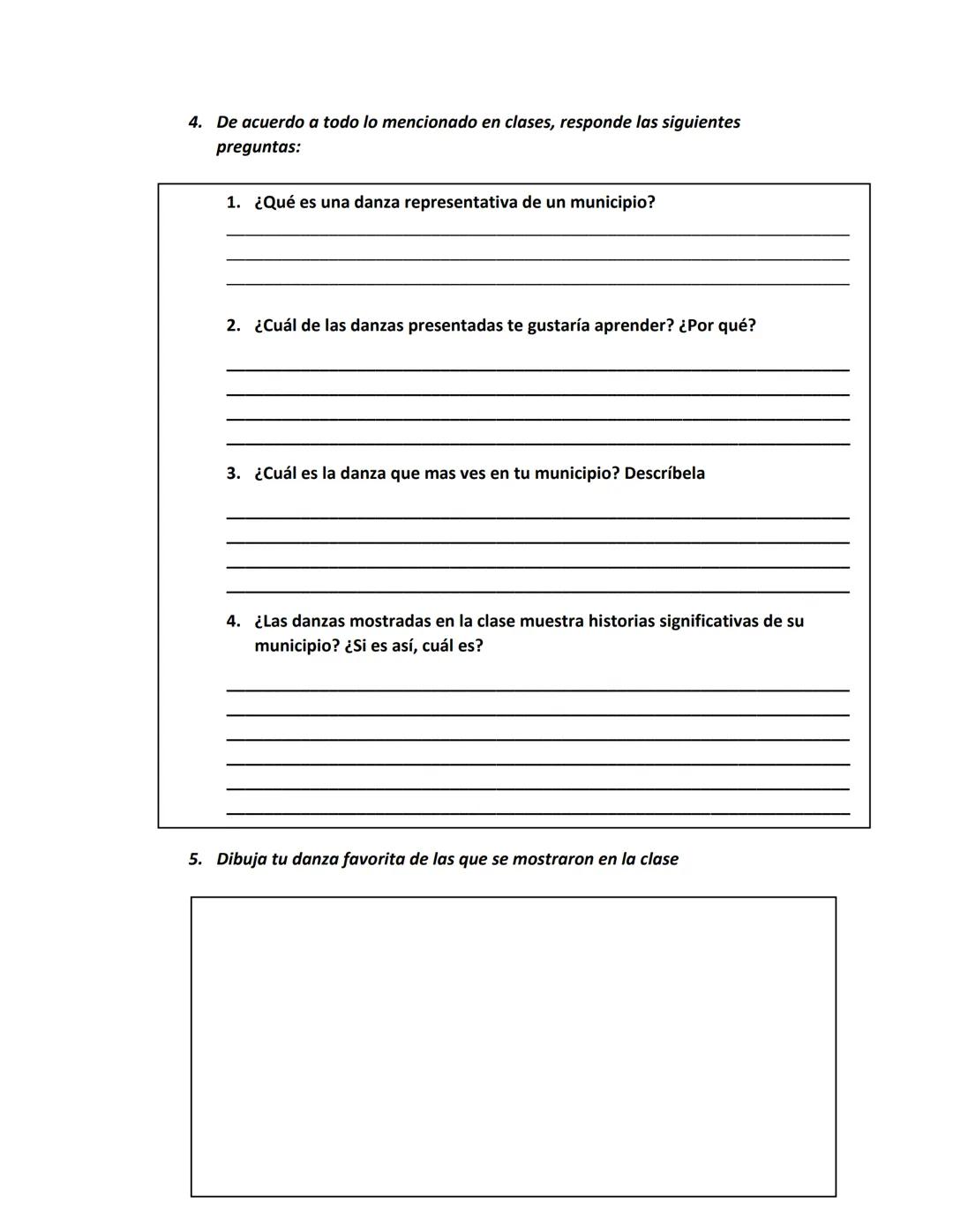 Taller: Danzas, mitos y leyendas del departamento del
Nombre:
Fecha:
atlántico
Grado:
Parte 1
Danzas culturales del departamento del atlánti